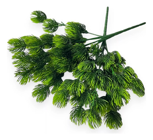Ramo Verde Artificial Eucalipto Follaje X 10 Unidades Deco Verde
