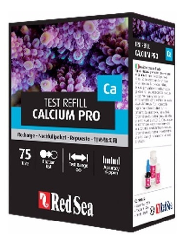 Refil Teste De Cálcio Pro Red Sea