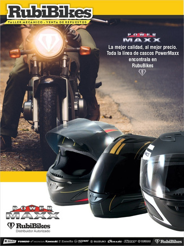 Casco Abierto Negro Con Visor Power Maxx