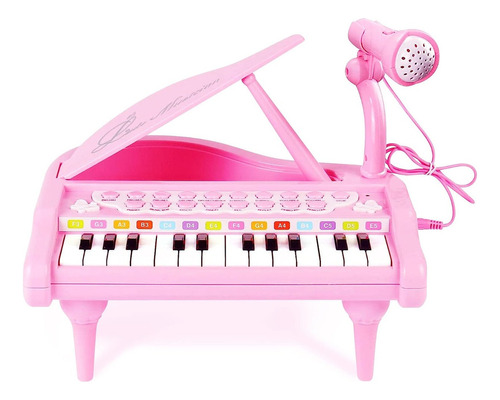 Conomus Piano Keyboard Toy Para Niños, 1 2 3 4 Años De Eda