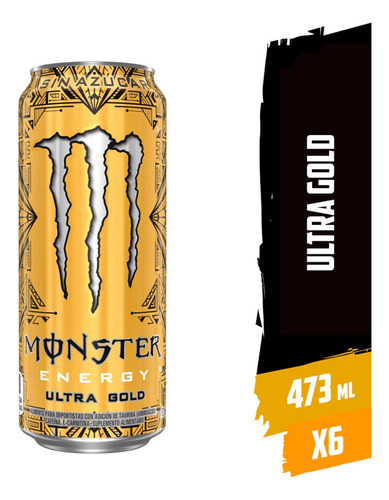 Bebida Monster Energy 473ml Pack X6 - Elije Tu Sabor
