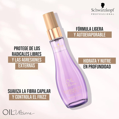 Schwarzkopf Oil Ultimate Aceite De Higo Chumbo Brillo 100 Ml
