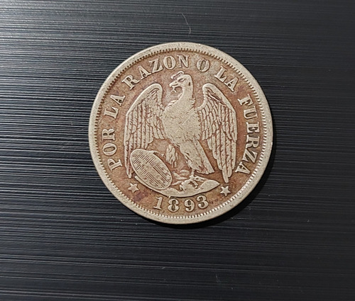 Moneda De 20 Centavos Año 1893