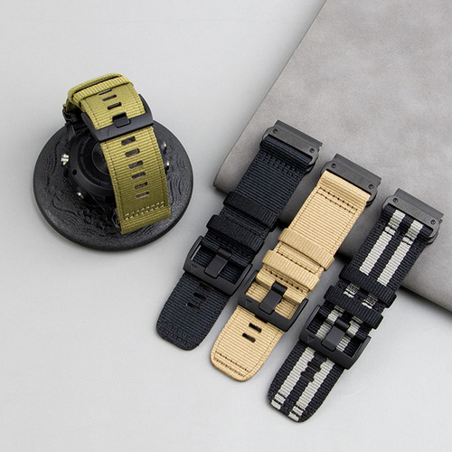 Correa De Reloj De Nailon Para Garmin Fenix 7x 7 6x 6 Pro