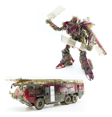 Camión De Bomberos Transformers Sentinel Prime Deformable Mi