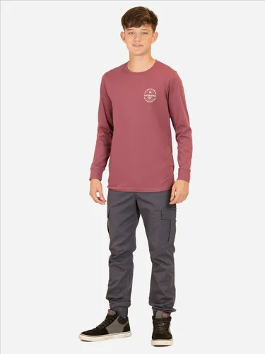 Polera Ml Flamingo Rojo Infantil Maui And Sons
