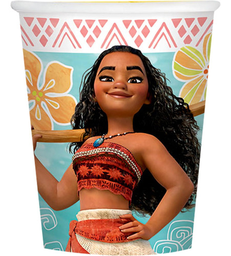 Disney Moana Party Supplies - Vaso De Papel De 9 Oz (24...