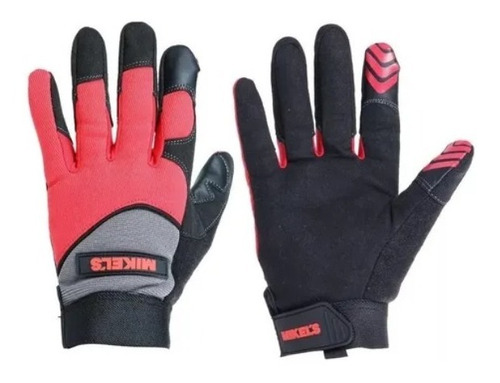 Guantes Para Mecánico Piel Sintética Grandes Gm-2g