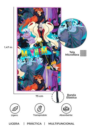 Toalla Pro Dry Secado Rapido Varios Personajes