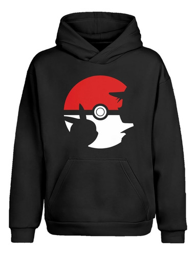 Sudadera Pokemon Pikachu Pokebola Ash