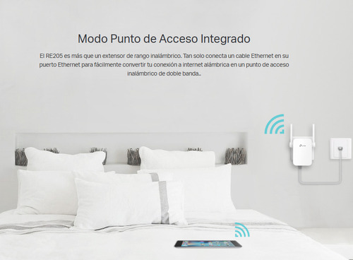 Repetidor Wifi Mesh Inalambrico Tp-link Ac750 Dual Band