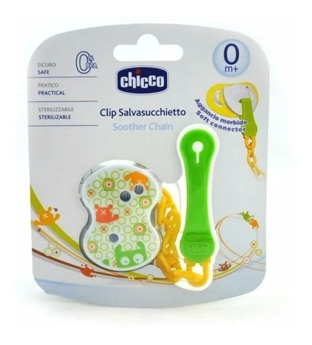 Clip Portachupete - Chicco 
