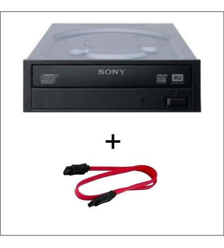 Imagem 1 de 4 de Drive Gravador De Cd/dvd E Leitor De Cd/dvd Sony + Sata
