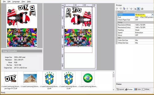 Software Impressão Dtf .acrorip V10.3 -sem Dongle Ilimitado