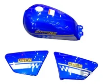 Comprar Tanque Con Tapas Laterales Azul Moto  Owen 2014