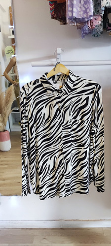 Blusa De Mujer Animal Print Cebra