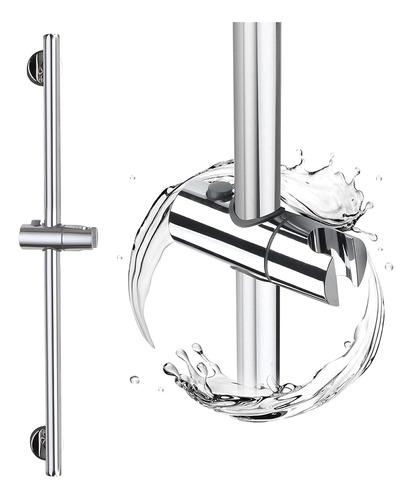 ~ Incluido? Bangpu Chrome Shower Slide Bar, Barra Deslizante