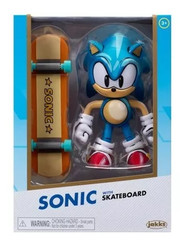 Boneco Sonic Classic Original Importado Articulado 11 Cm