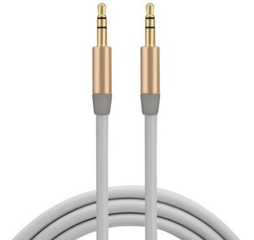 Imagen 7 de 10 de Cable Auxiliar Spica 3.5 Macho Macho Ma 1mt Mallado ,,