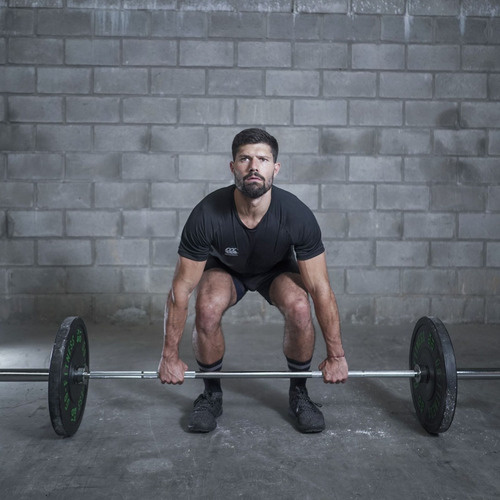 Barra Olimpica 2,20m Con Rulemanes 15kg O 20kg