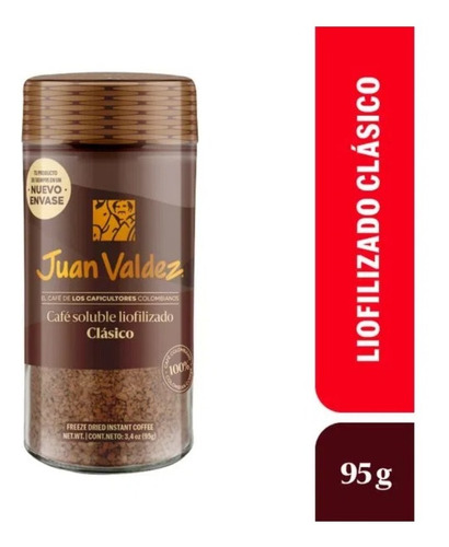 Café Juan Valdez Liofilizado X 90gr - Kg a $27500