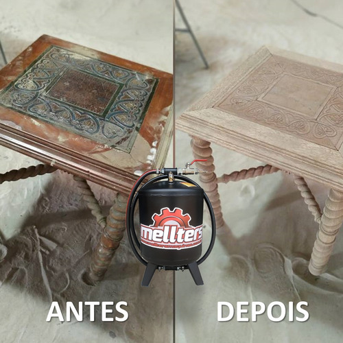 Máquina De Jato De Óxido De Alumínio Profissional