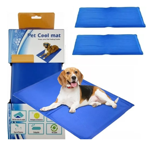 Pack X2 Manta Refrescante Perro Manta Fría Verano 50x65cm