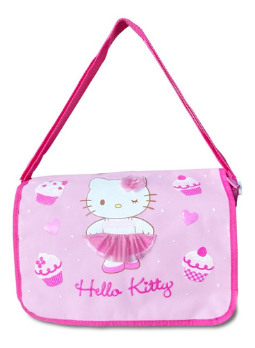 Hello Kitty, Mochila, Bolso Mensajero Sanrio Original