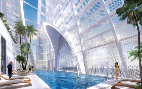 Imagen 7 de 30 de Venta. Departamento 2 Amb 94m2. Con Amenities Y 2 Balcones Al Oceano. En El Centro De Miami.