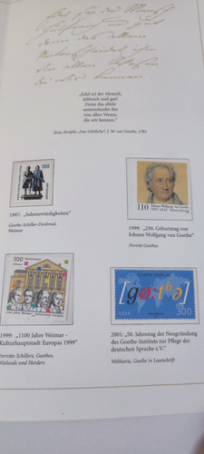 Medalha Johann Wolfgang Von Goethe Em Prata.999. Alemanha. (Usado)