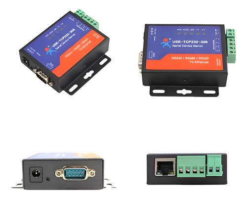 Conversor Serial Rs232 Rs485 Rs422 Ethernet Tcp/ip Usr306