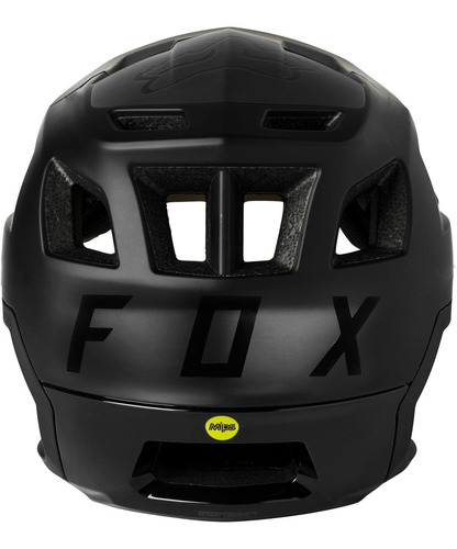 Casco Bicicleta Dropframe Pro Negro Fox Talla M