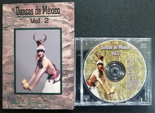 Danzas De México Vol. 2 Un Tomo Y Un Cd Rom