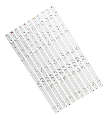 Kit 11 Tiras 5 Leds Para Hisense 50h5c / 50h5b Aluminio!!