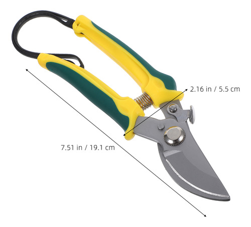 Tijeras De Podar Multiusos Con Cordón Para Jardinería