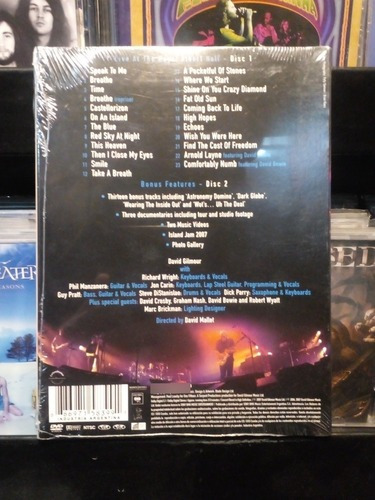 David Gilmour - Live At The Royal Albert Hall Dvd Nuevo