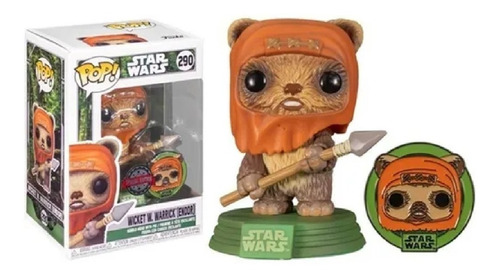 Funko Pop 290 Wicket W. Warrick Star Wars Edicion Limitada