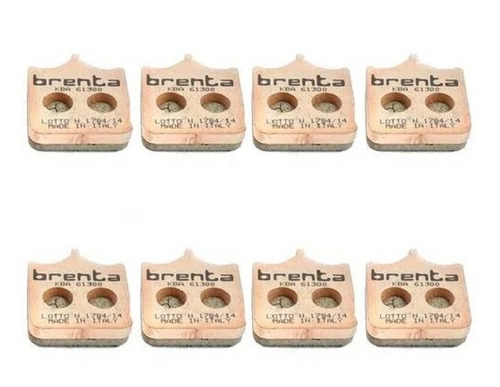 Set Pastillas Freno Brenta Bmw S 1000 Rr Hasta 2018 Delanter