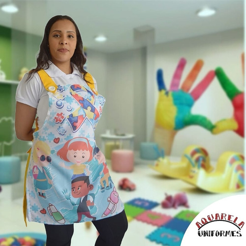 Avental Para Professoras De Educação Infantil - Inclusão!