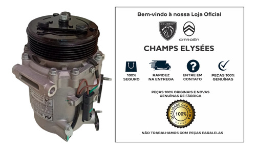 Compressor Ar Cond.original Peugeot 208 2008 - 9827596080