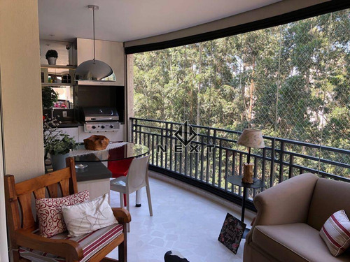 Imagem 1 de 30 de Apartamento Com 3 Suites À Venda, 206 M² No Condomínio Edifício Terraços Tamboré Em Alphaville - Santana De Parnaíba/sp - Ap0176