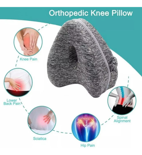 Almohada De Piernas Para Aliviar El Dolor De Rodilla Y Espal
