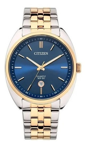 Reloj Citizen Hombre M/combinada Wr50 Calendario Bi5096-53l