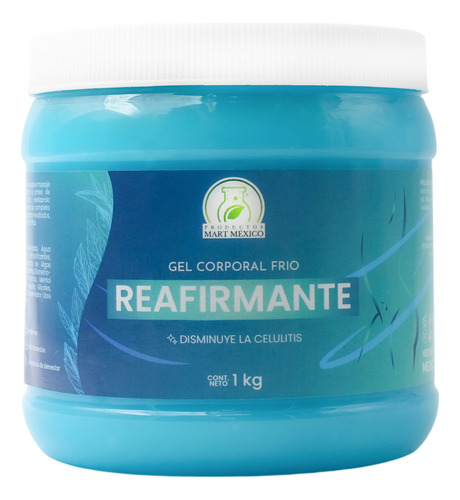 Gel Termogénico Efecto Frio Reductivo (1 Kilo) Tipo De Envase Tarro