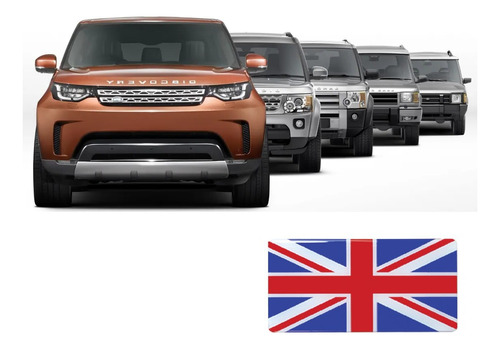 Adesivo Inglaterra Bandeira Orig Land Range Rover Todas