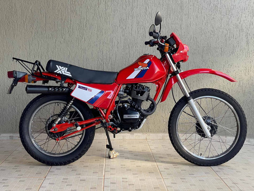 Imagem 4 de 12 de Honda Xl 125 - 1985 - Placa Preta Colecionador - Ac. Trocas
