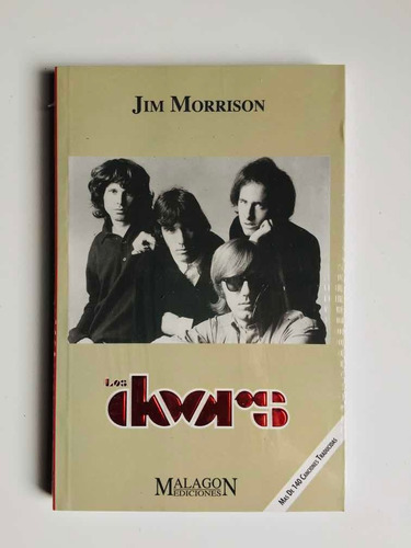 Imagen 1 de 2 de Libro Biográfico Y Traducción De Canciones The Doors