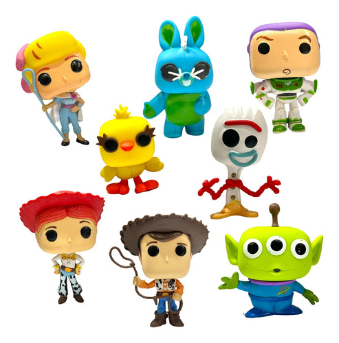Colección 8 Funko Pop Toy Story Buzz Lightyear Woody Juguete
