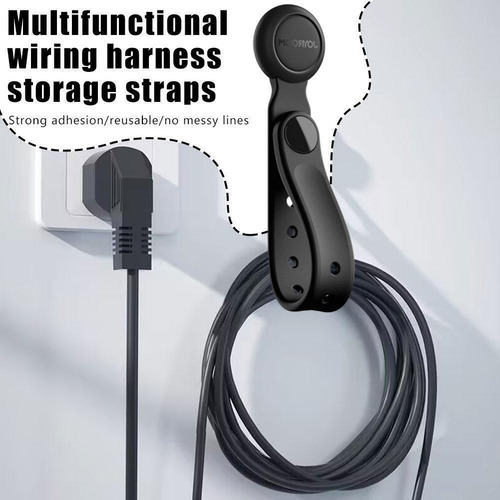 Correas Multiusos Para Gestión De Cables Magnéticos De Silic