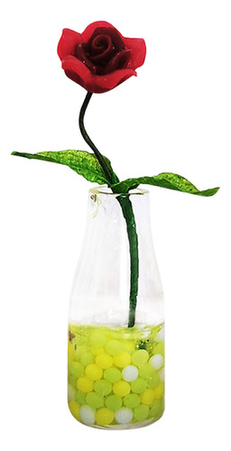 2 Florero Y Jarrón De Casas Pequeñas, Micropaisaje,